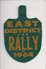 1964 East District Rally Felt patch picture