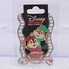 B1 Disney DSF DSSH LE 400 Pin Chip & Dale Christmas Pajamas PJ Candy Canes picture