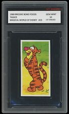 Tigger 1989 Brooke Bond Foods 1st Graded 10 Magical World Of Disney Card picture