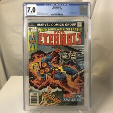 ETERNALS #3 CGC 7.0 WHITE PAGES 1ST APPEARANCE OF SERSI NEW MOVIE MARVEL COMIC picture