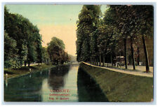 c1910 River in The Pogankins Palace Pskov Russia Antique Unposted Postcard picture