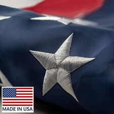 US American Flag 4x6  Made in USA Luxury Embroidered United States Flag Outdoor picture