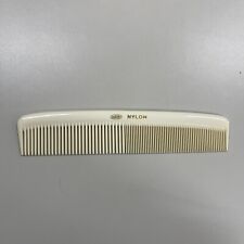 Rare Vintage Dupont Nylon Purse Comb Off White Ivory 9” Inch picture