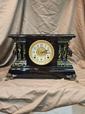 Restored Antique Ingraham Mantel Clock circa 1906 Original Movement picture