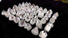 clear pointed apophyllite tips lot 48 NOS mineral specimen india #7 picture