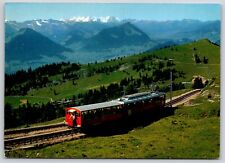 Postcard Germany Train Vitznau-Rigi Railway picture