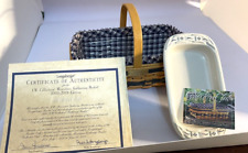 2000-2001 Longaberger J.W. Collection Miniature Gathering Basket Casserole Liner picture