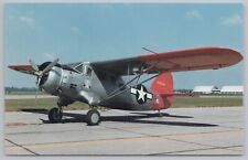 Transportation~Airplane~Noordyn UC-64A~Norseman~Air Force~Vintage Postcard picture