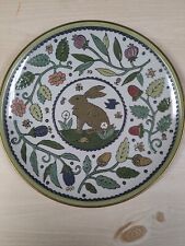 Andrea by Sadek Birds Trees Flowers Bees ~Sudi McCollum~ Wild Hare Plate picture