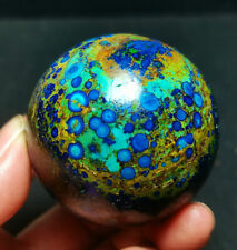 RARE Natural Blue Malachite/Azurite/Chessyl/Phoenix Stone Symbiosis Ball WYY2423 picture