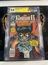 Punisher War Journal #6 CGG SS 9.6 Signed Jim Lee White Wolverine Label picture