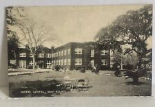 RPPC post card  Reed Hotel Bay St. Louis, Mississippi Miss 1946 posted used picture