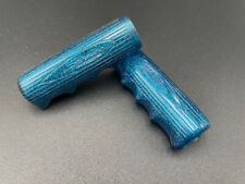 Schwinn approved NOS slimline grips, junior sized, glitter blue picture