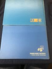 1986 GM Inland 1980 Fisher Body Division 2 Retirement Presentation Folders picture