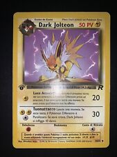 Pokemon Card Dark Jolteon Team Rocket Ita Italian 38/82 First Edition picture