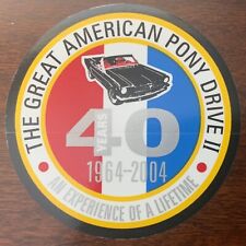 Vintage 40th Anniversary Mustang - Great American Pony Drive II picture