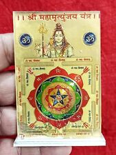 Mahamrityunjay Yantra a powerful Vedic yantra dedicated to Lord Shiva- 2 Pieces picture