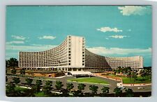 Washington DC-The Washington Hilton, Aerial Scenic View Vintage Postcard picture