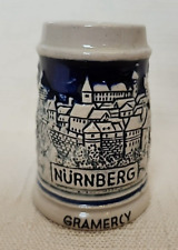 Vintage Unbranded Nurnberg Gramercy Miniature Tankard Mug, Made in West Germany picture