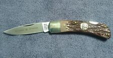 CAMILLUS NY USA  BOY SCOUTS OF AMERICA  Lockback Knife Vintage  picture