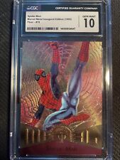 Spider-Man 1995 Fleer Marvel Metal Inaugural Edition Card #78 CGC Gem Mint 10 picture