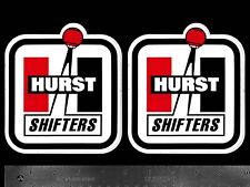 HURST Shifters - Set of 2 Original Vintage 1970’s 80’s Racing Decals/Stickers LG picture