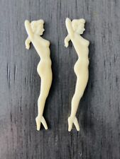 1940s Hard Plastic Nude Woman Stirrer Figure 3