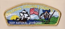 JSP 2001 -  Colonial Virginia Council - Mint - VA picture