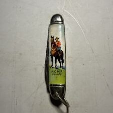 Vintage Richard Sheffield RCMP Royal Canadian Mounted Police Pocket Knife picture