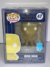 Funko Pop Iron Man #47 Marvel Infinity Saga Art Series Bobble-Head Vinyl Figure picture