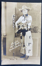 Mint USA RPPC Real Picture Postcard Millers Cowboy Lefty Carroy picture