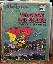 Sealed NEW Walt Disney Tesoros Del Saber Mexico Y El Caribe HB Book Vol 20 picture
