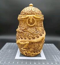 House Of Alchemy England Dragon Urn Lg Rare 90's Spencers Goth Medieval Fantasy  picture