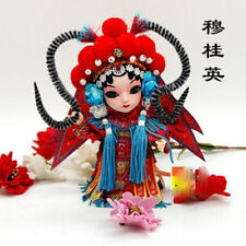 Chinese Peking Opera Characters Silk Dolls Folk Features Handmade Crafts picture