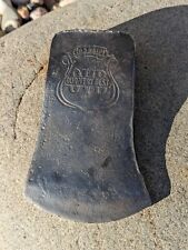 H.S.B. & Co. OUR VERY BEST embossed 1920's antique vintage axe head 3+ LB picture