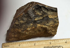 408 Gram NWA-16123 L6 Meteorite MAIN MASS With Crust & Thumbprints (#F4304) picture