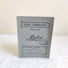 1932 Vintage Baby Carriages Feeway Catalogue Collectible London Rare B128 picture