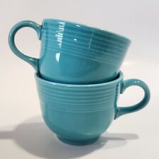Vintage 90s Fiesta Cup TURQUOISE P86 Homer Laughlin Tea Coffee 7 picture