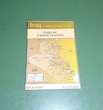 2004 OIF Iraq Culture Smart Card Cultural Awareness Guide US Marine Corps USMC picture