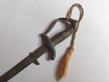 Vintage WW1 Era US Army Officers Miniature Sword Letter Opener  picture