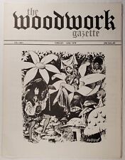 THE WOODWORK GAZETTE #1 fanzine [vol. 1, no. 1; June 1978; Wallace, Wally Wood] picture