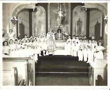 Saints Peter Paul Ukrainiana Church 1st communion photo 1955 Philadelphia picture