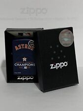 New, Zippo Authentic Windproof Lighter, Houston Astros World Series Champs 2022 picture