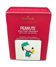 2020 Hallmark Keepsake Peanuts Doctor Snoopy Spotlight on Snoopy New In Box picture