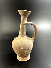 Ancient Greek Late Bronze Age Cyprus Cypriot Pottery Jug w/ Base Ring picture