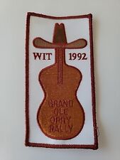 Vtg Grand Ole Opry Rally Nashville, Tennessee Patch 125 picture