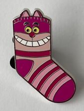 HKDL Hong Kong Disney Game pin Alice In The Wonderland Cheshire Cat Sock (A1) picture