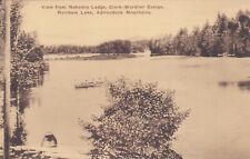 Antique Postcard Nokomis Clark Wardner Camps Rainbow Lake Adirondacks  New York picture