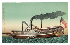 VT Postcard Vermont Steamboat Ship Lake Champlain picture