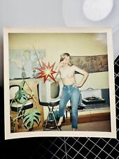 Vtg 60’s Girl Pretty Bosom PIN UP Risque Nude Original Color Girlie Photo #151 picture